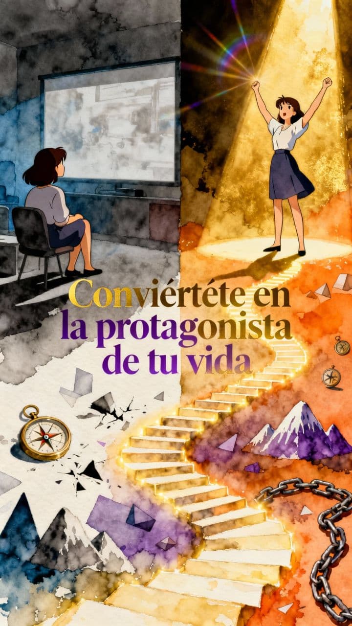 Conviértete en la protagonista de tu vida