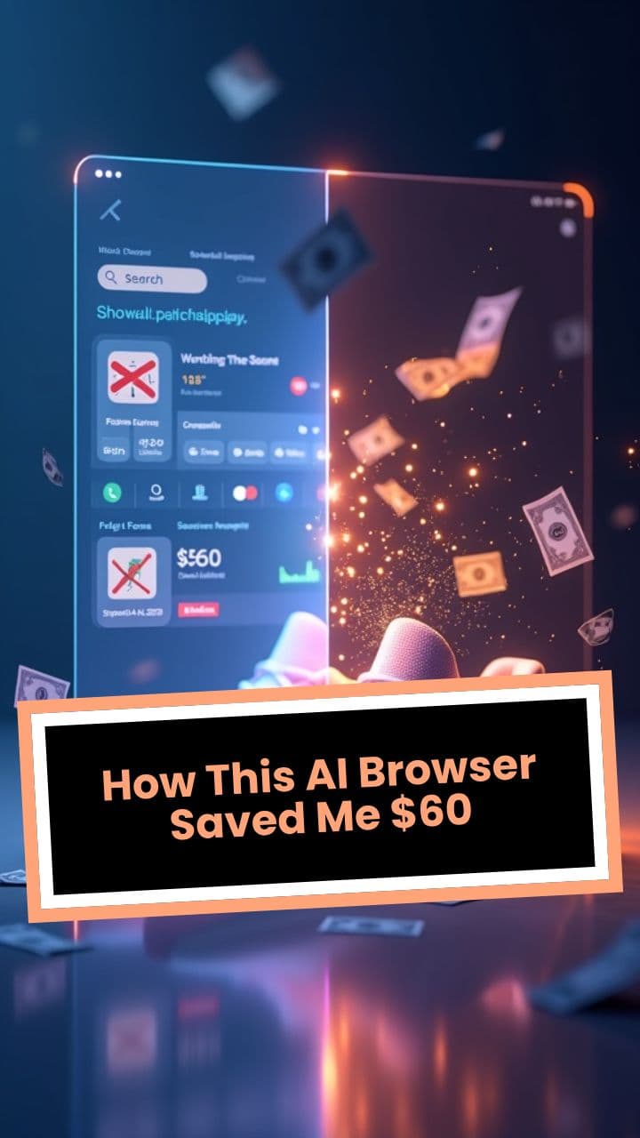How This AI Browser Saved Me $60