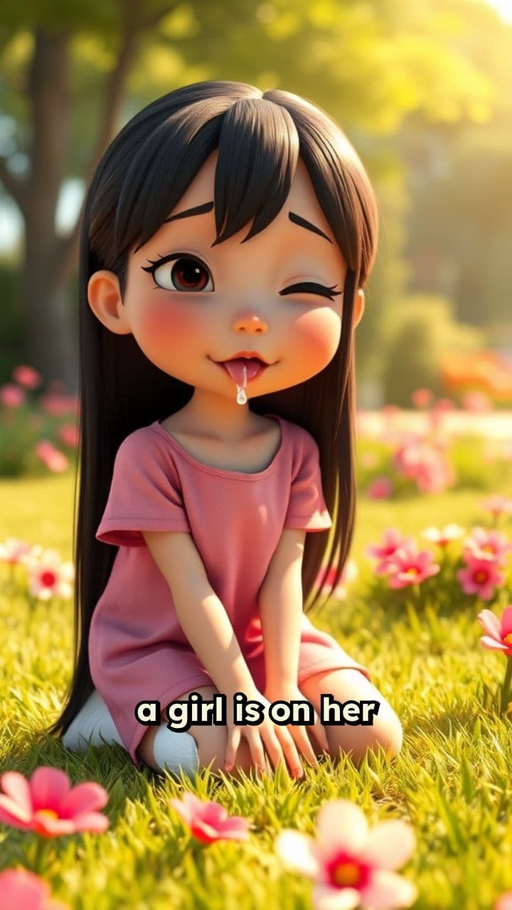 Kneeling Seductive Pose from Above