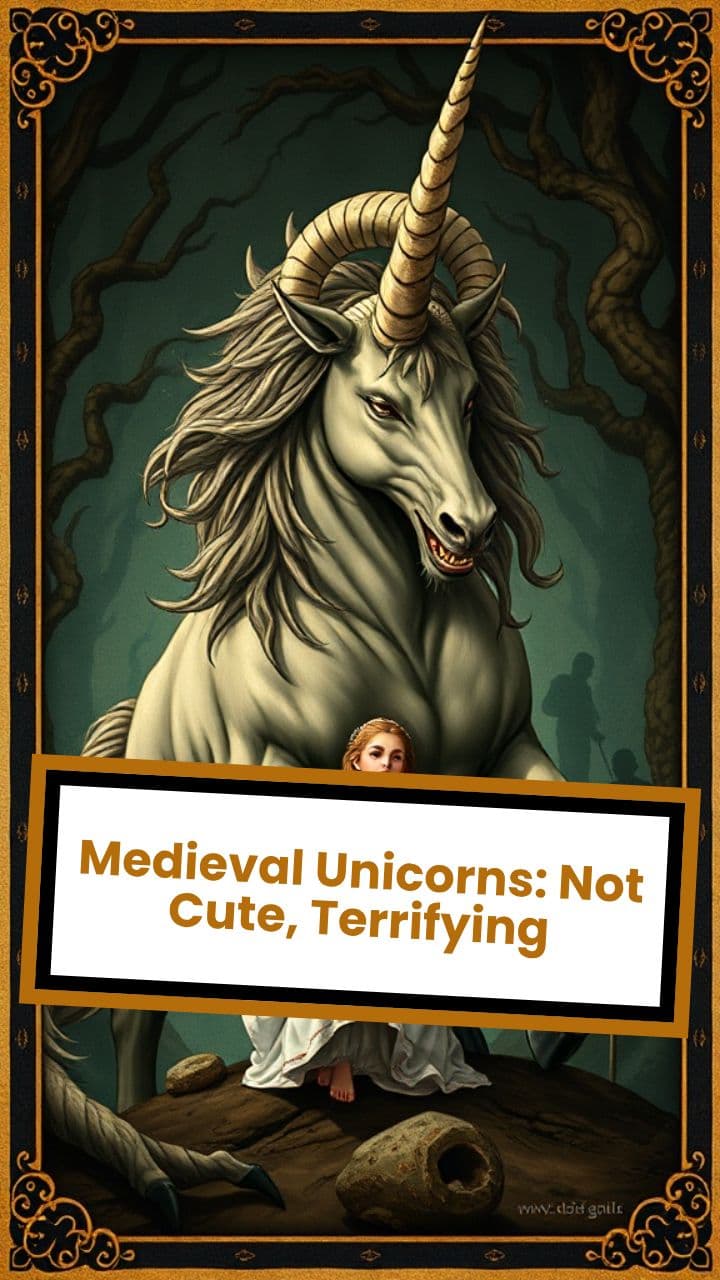 Medieval Unicorns: Not Cute, Terrifying