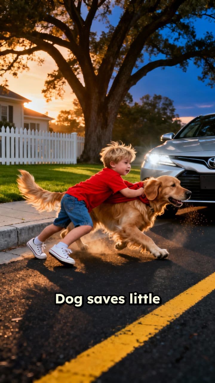 Dog Saves Child From Car