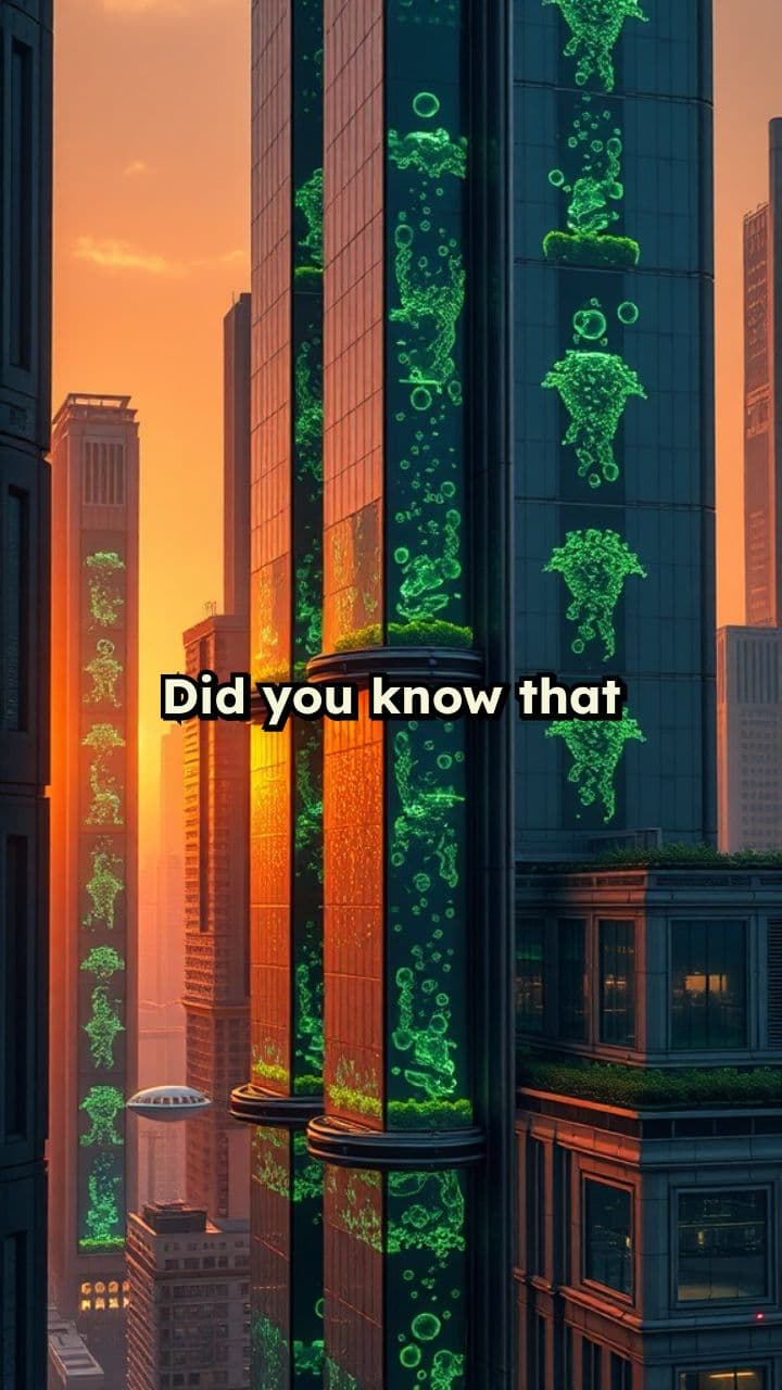 Algae-Powered Skyscrapers and GreenTech