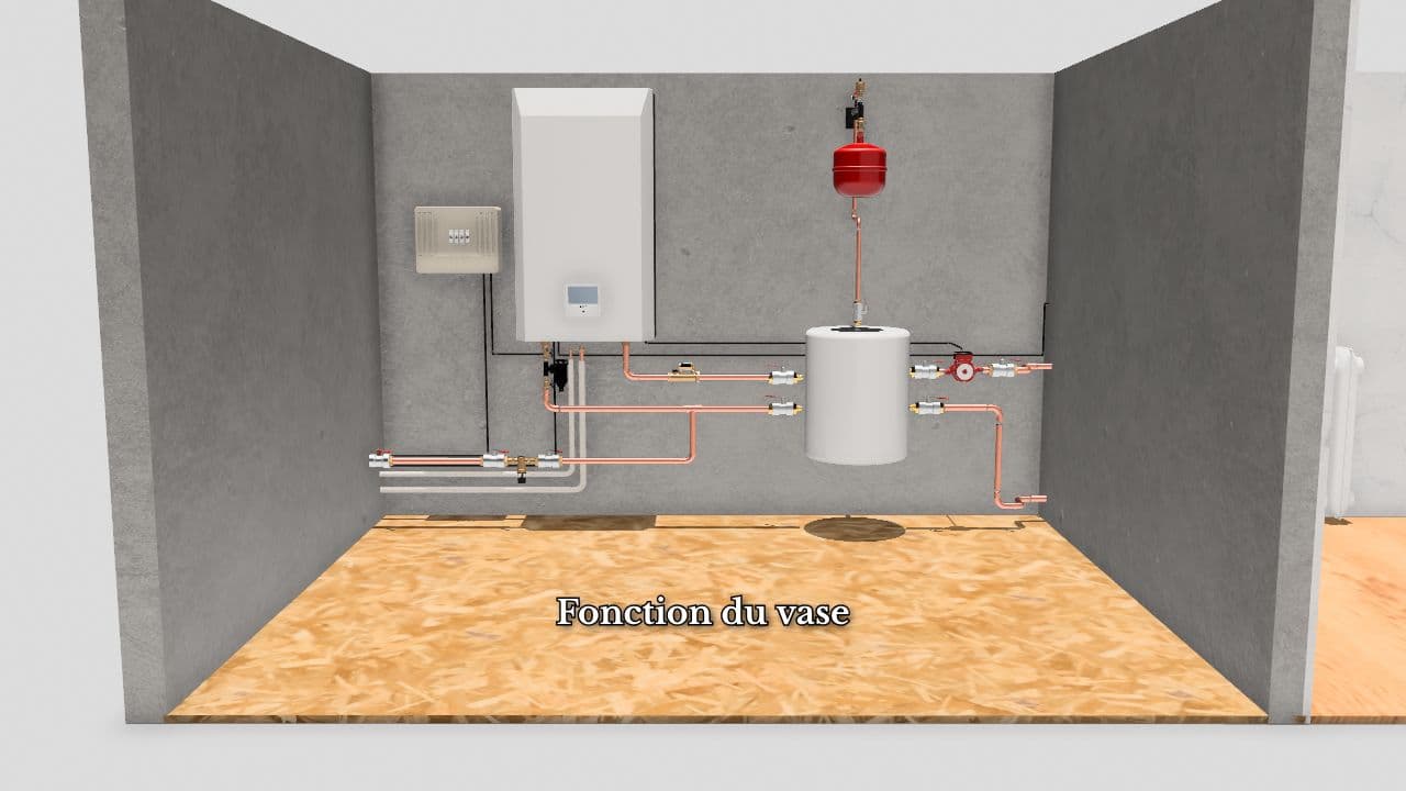 Rôle du vase d’expansion en PAC air/eau