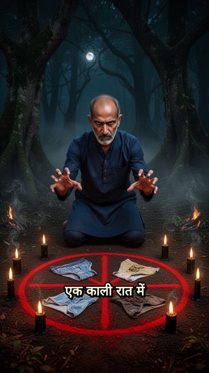 अंडरवियर से किया भयानक काला जादू