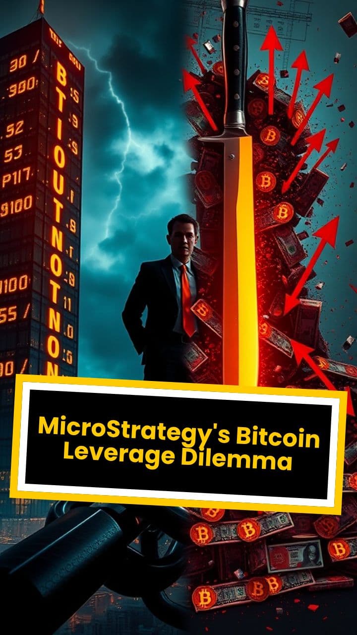 MicroStrategy's Bitcoin Leverage Dilemma