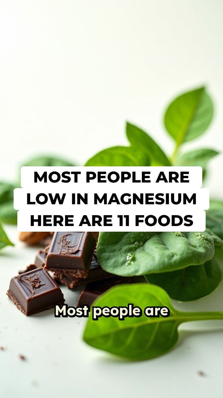 11 Foods High in Magnesium