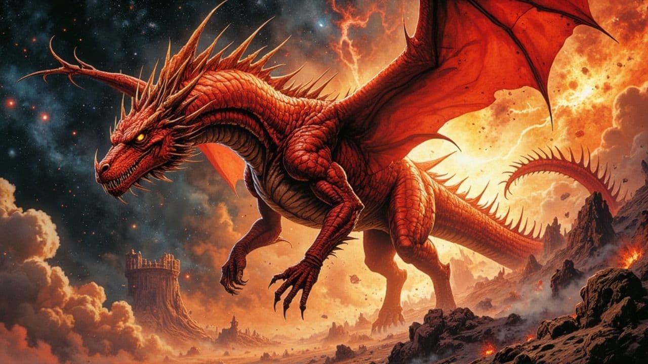 Dragon's Cosmic Fury