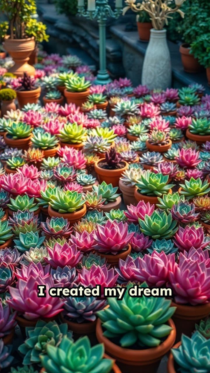My Dream Succulent Garden