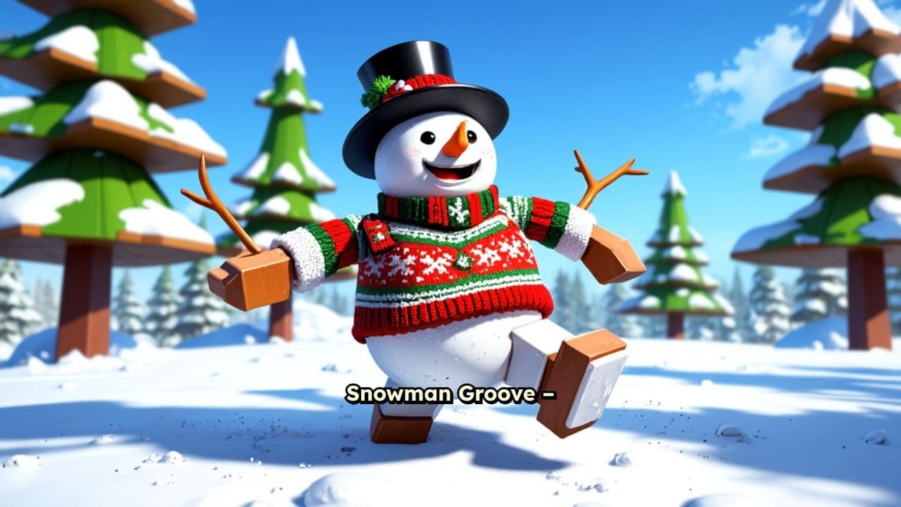 Festive Snowman Emote Set