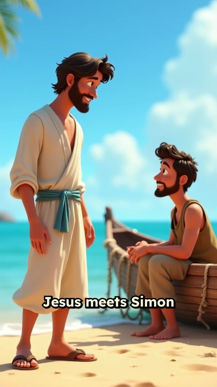 Jesus Transforms Simon into Peter