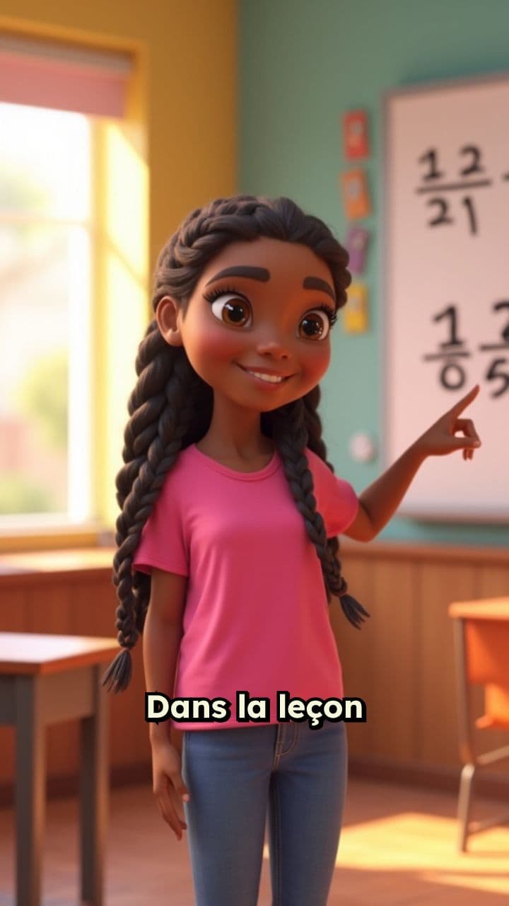 La leçon des fractions avec des pizzas