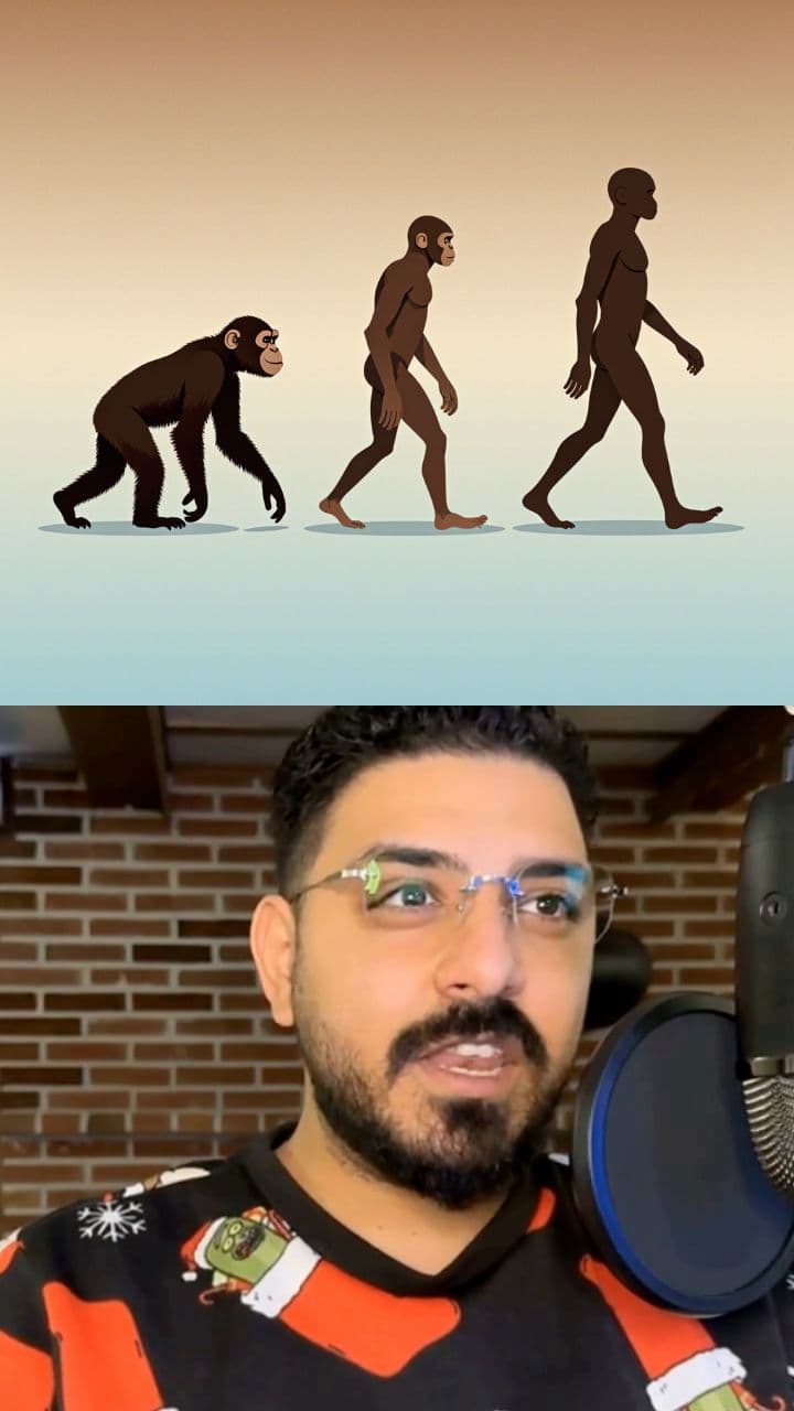 نظرية جديدة صادمة: الإنسان أصله خرم!