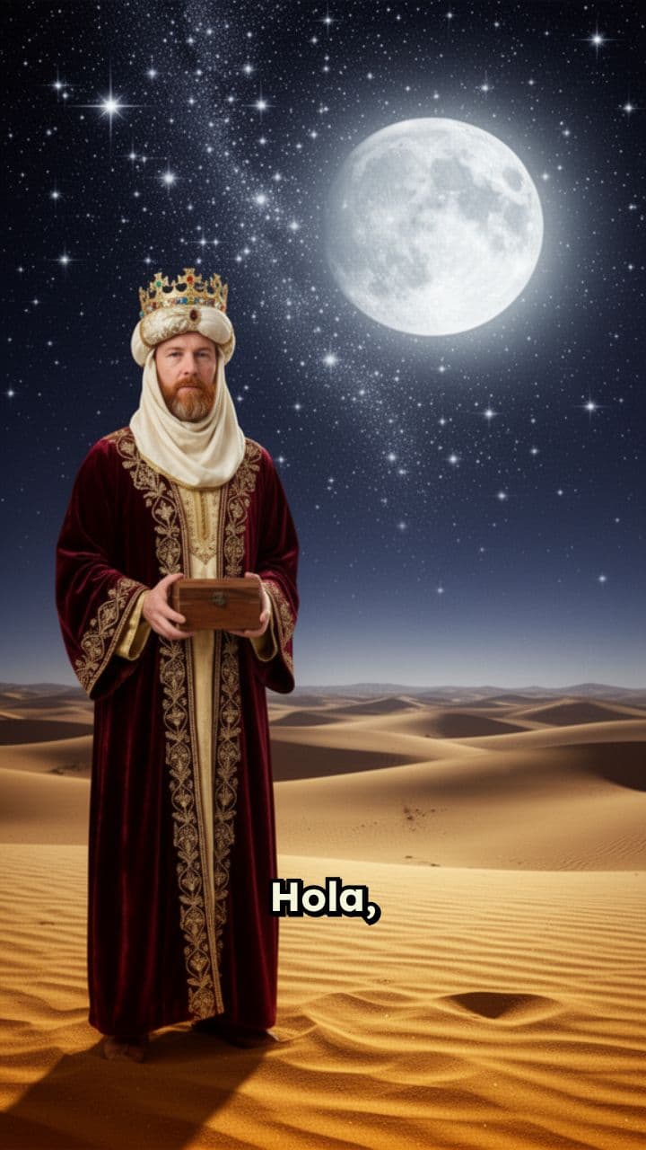 Mensaje mágico de los Reyes Magos