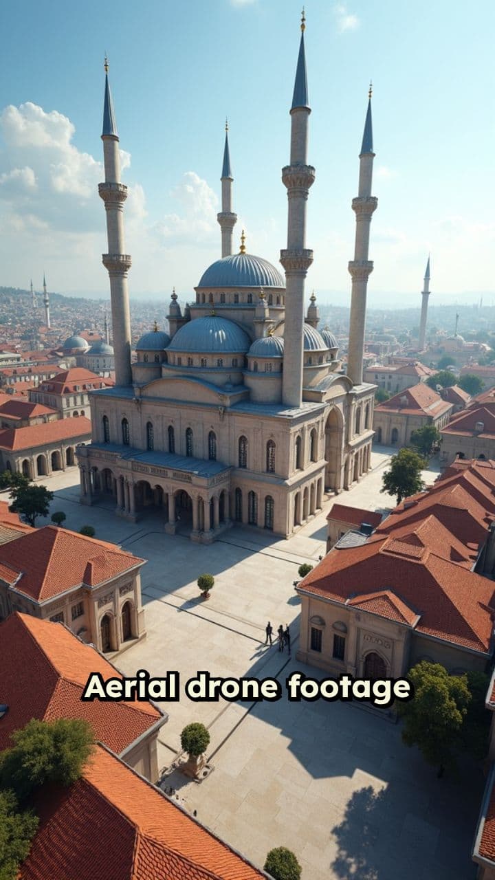 Sokollu Mehmed Pasha Complex Aerial View