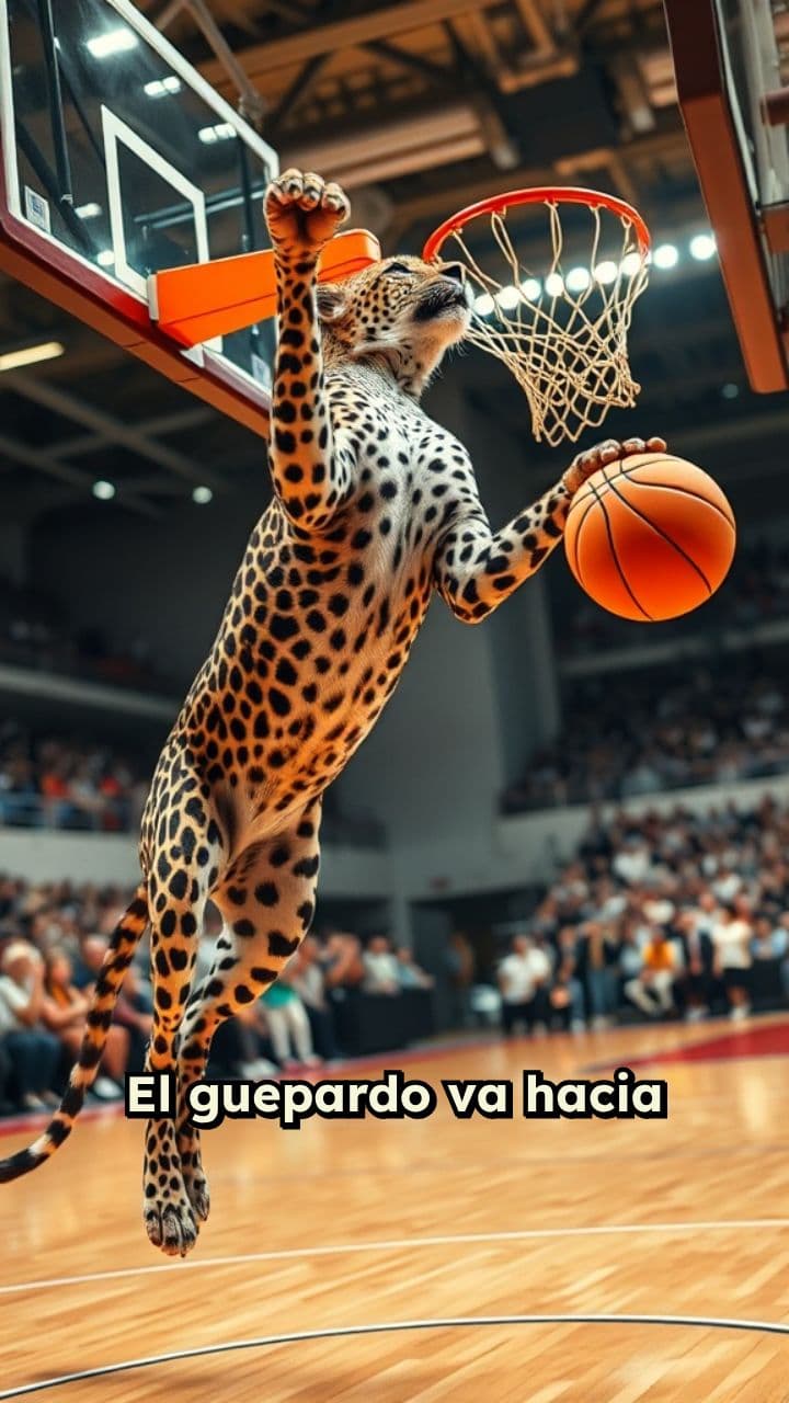 El guepardo y su victoria en el mate