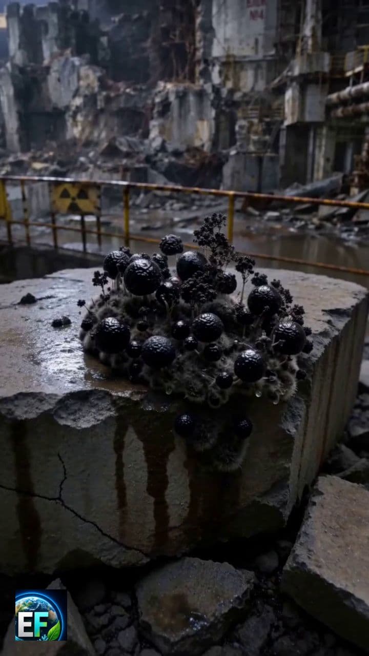 The Fungus That Eats Radiation