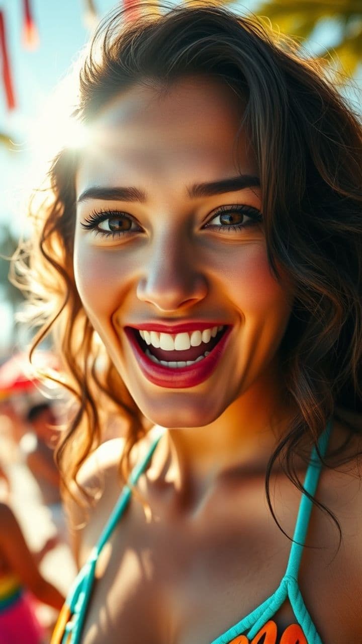 Funk na Praia: Alegria e Dança