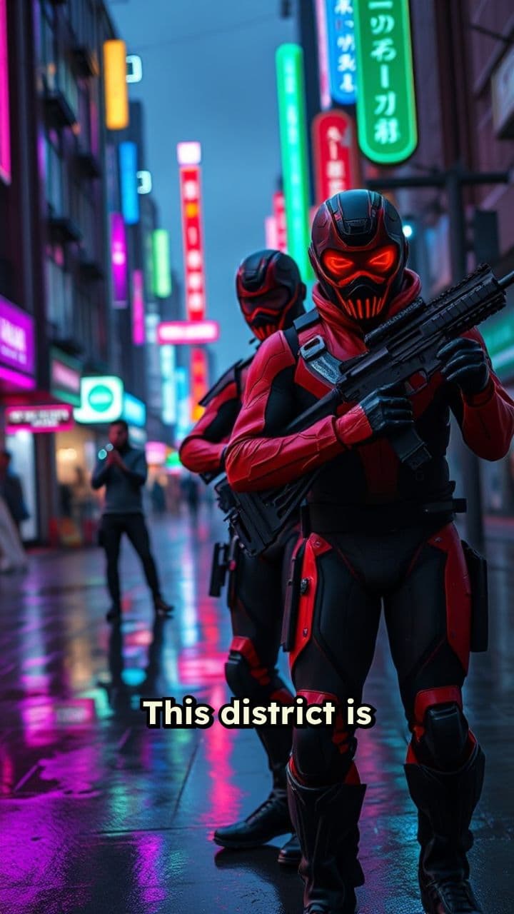 Neon Clash: Urban Future Showdown