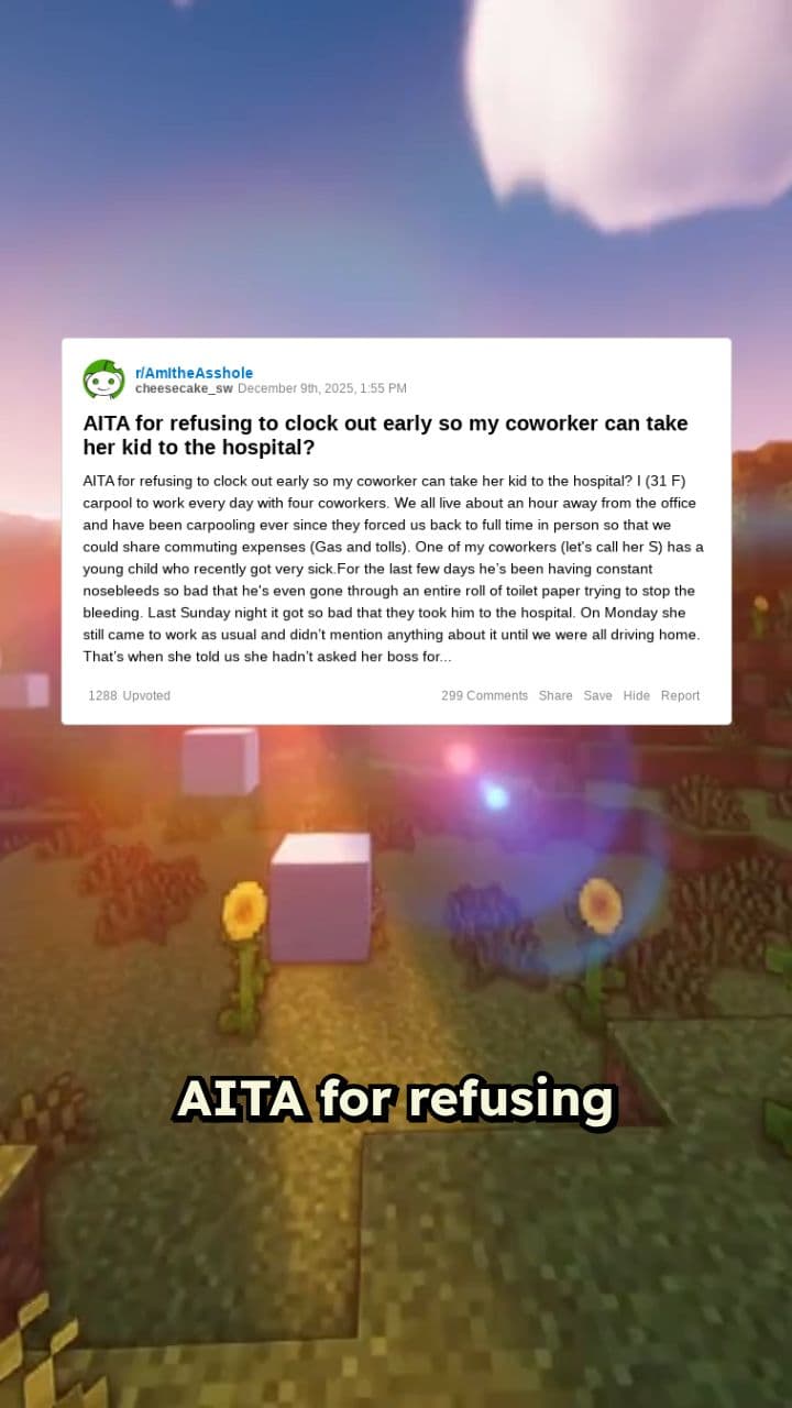 Refusing to Leave Work for Coworker's Child