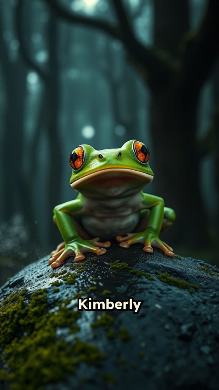 Frog Shouts Kimberly