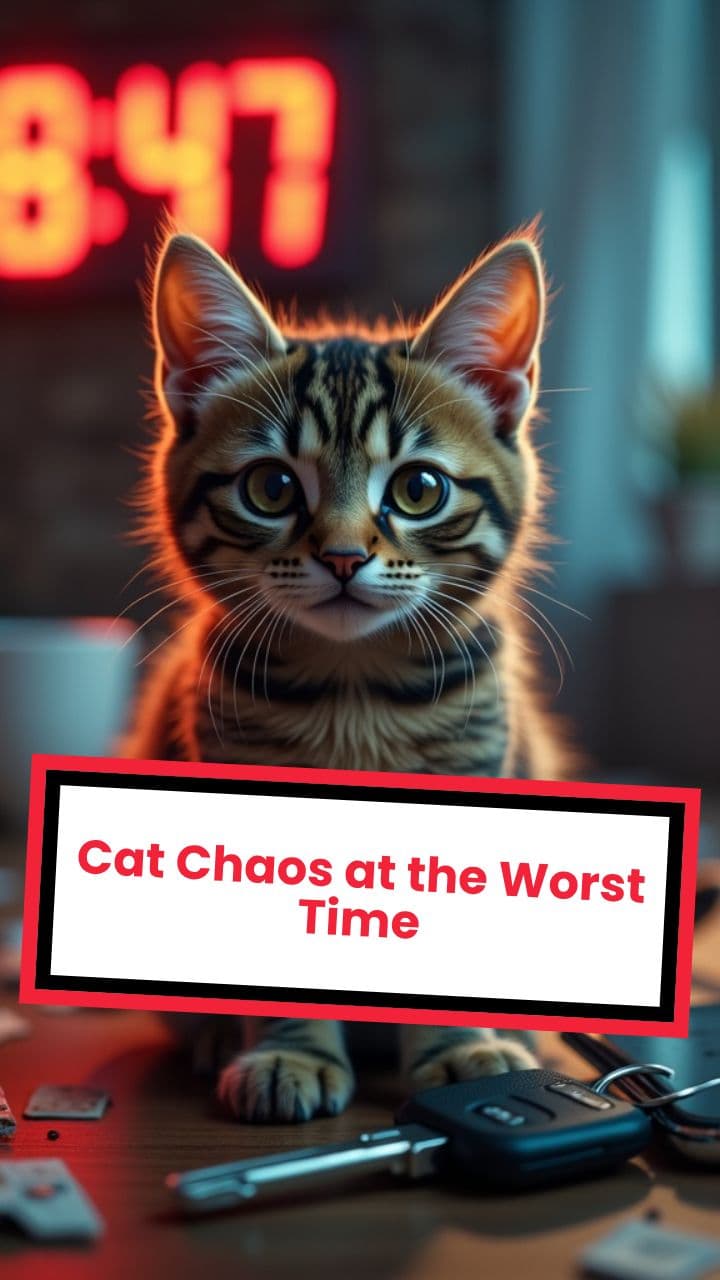Cat Chaos at the Worst Time