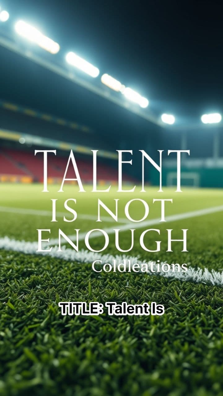 Talent and Training: A Lesson Learned