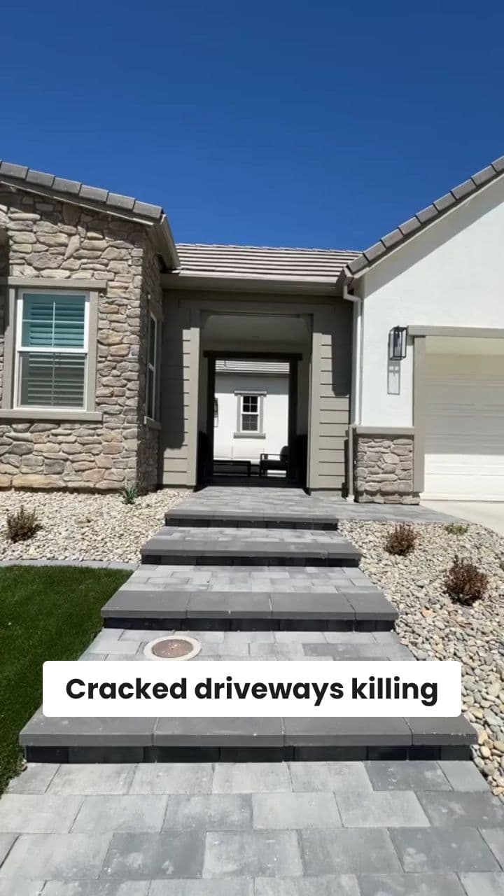 Driveway & Paver Transformation