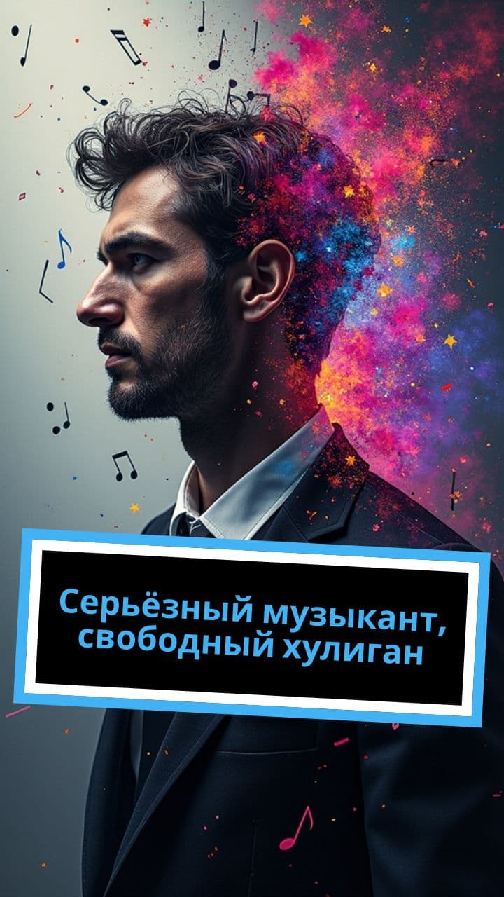 Серьёзный музыкант, свободный хулиган