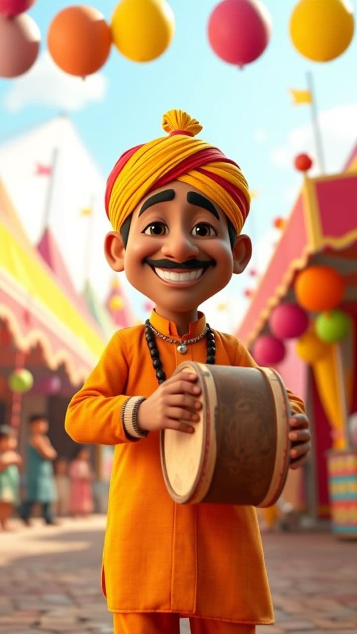 कालू मदारी और नाचता भालू