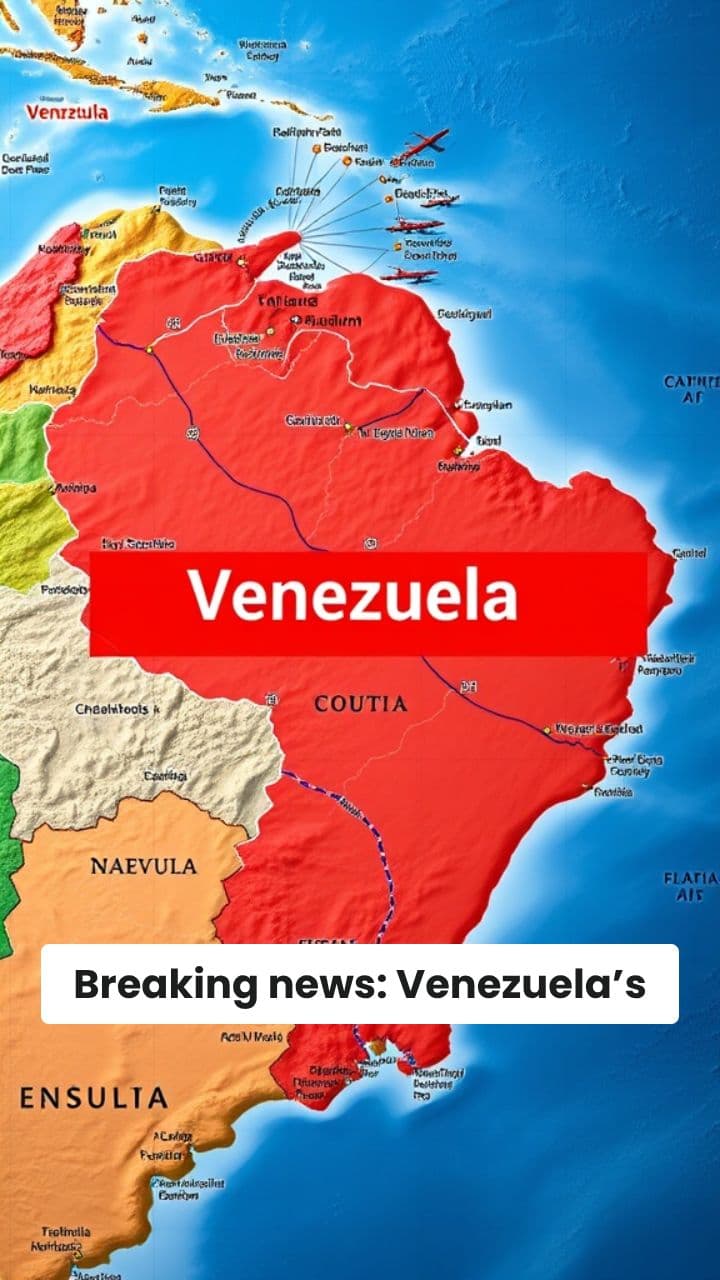 Venezuela Airspace Closed Amid U.S. Military Buildup