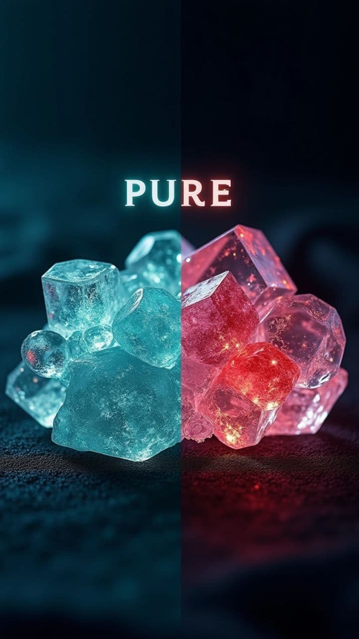 Crystallization: Why Pure Crystals Are Perfect Crystals