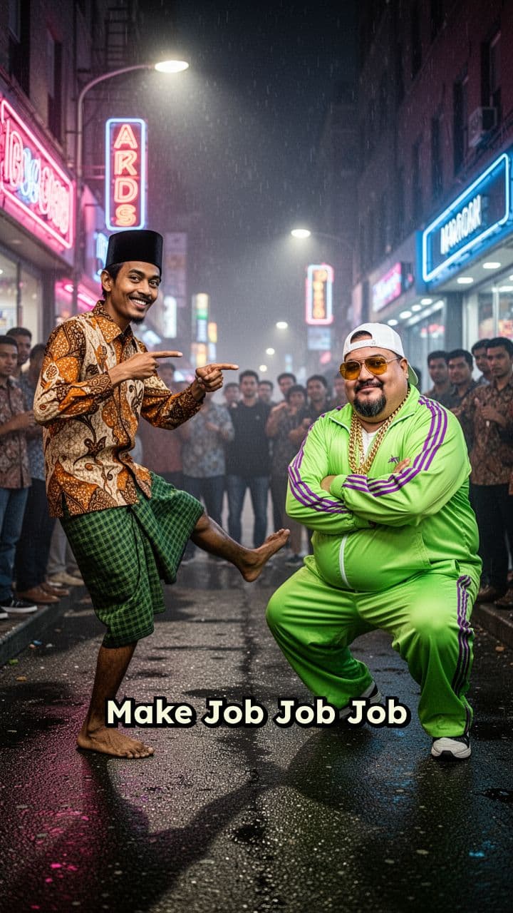 Job Job Sahur vs Trippi Troppi Dance-Off