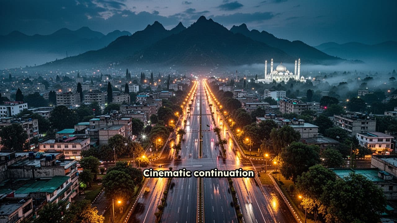 Pre-Dawn Over Islamabad