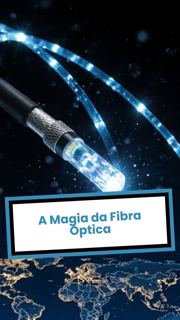 A Magia da Fibra Óptica