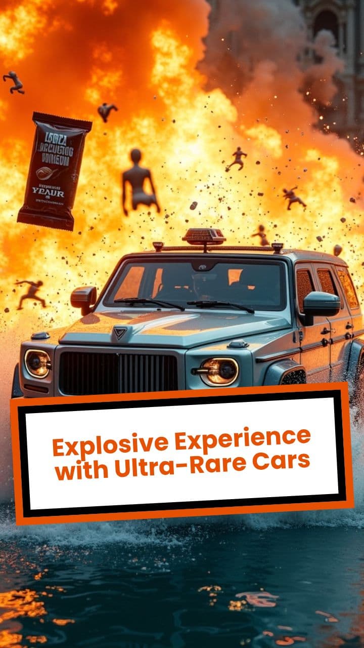Explosive Experience with Ultra-Rare Cars