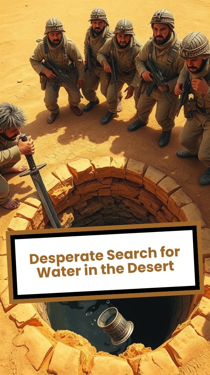 Desperate Search for Water in the Desert