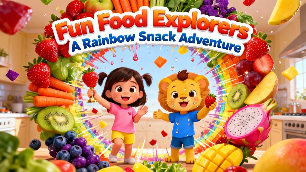 Fun Food Explorers: A Rainbow Snack Adventure