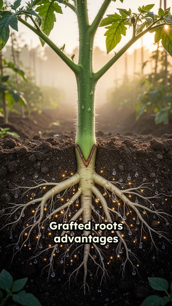 Advantages of Grafted Roots