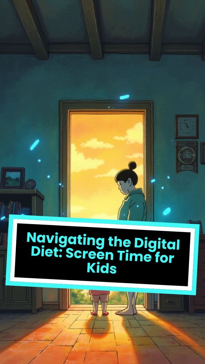 Navigating the Digital Diet: Screen Time for Kids
