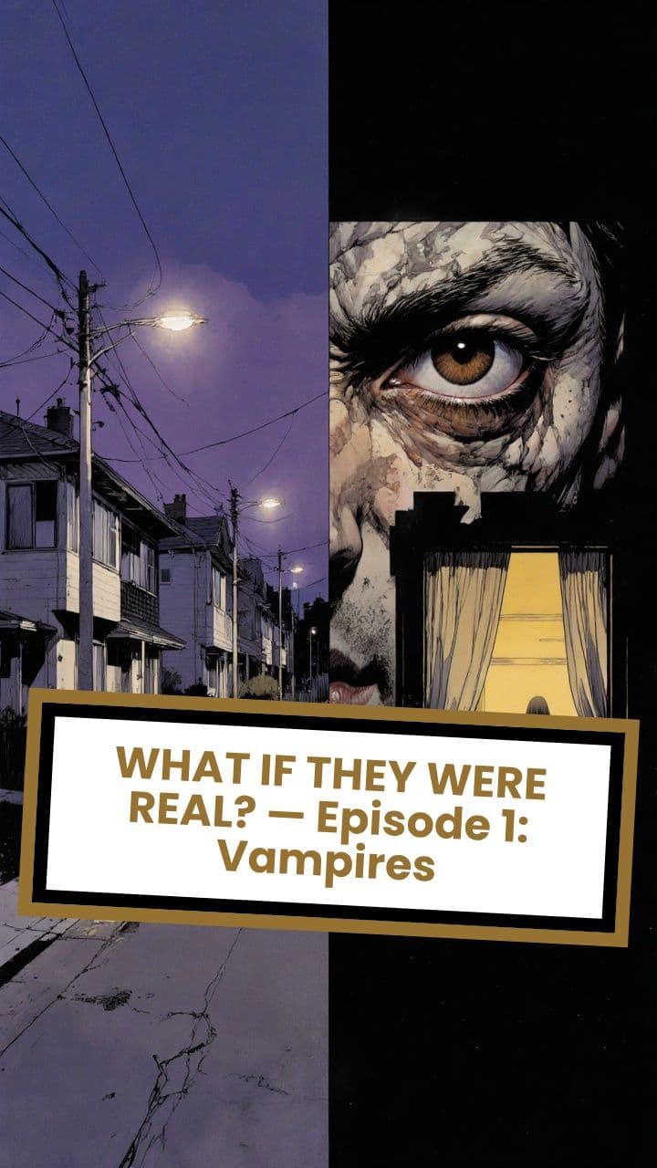 WHAT IF THEY WERE REAL? — Episode 1: Vampires