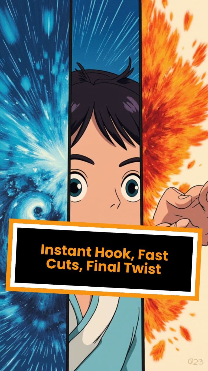 Instant Hook, Fast Cuts, Final Twist