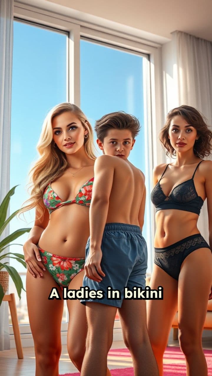 Bikini Beauties Captivate Boys