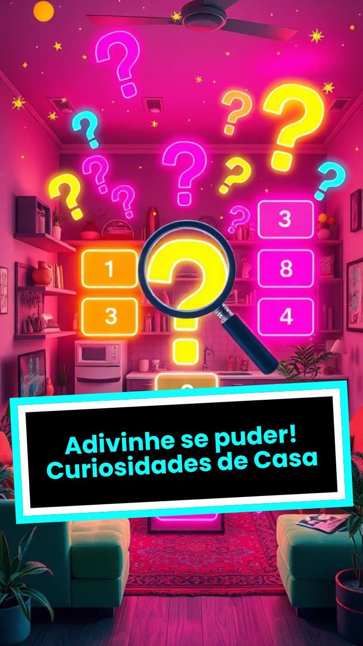 Adivinhe se puder! Curiosidades de Casa