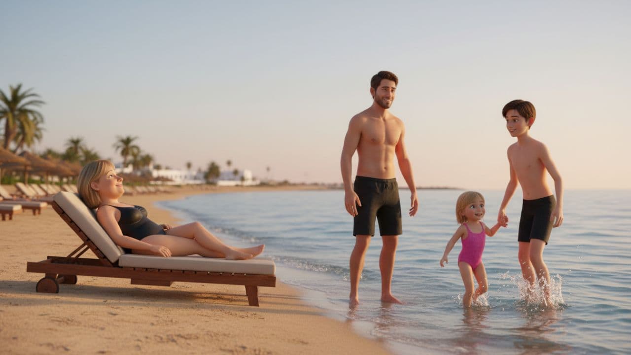 Tunisian Sunset Serenity