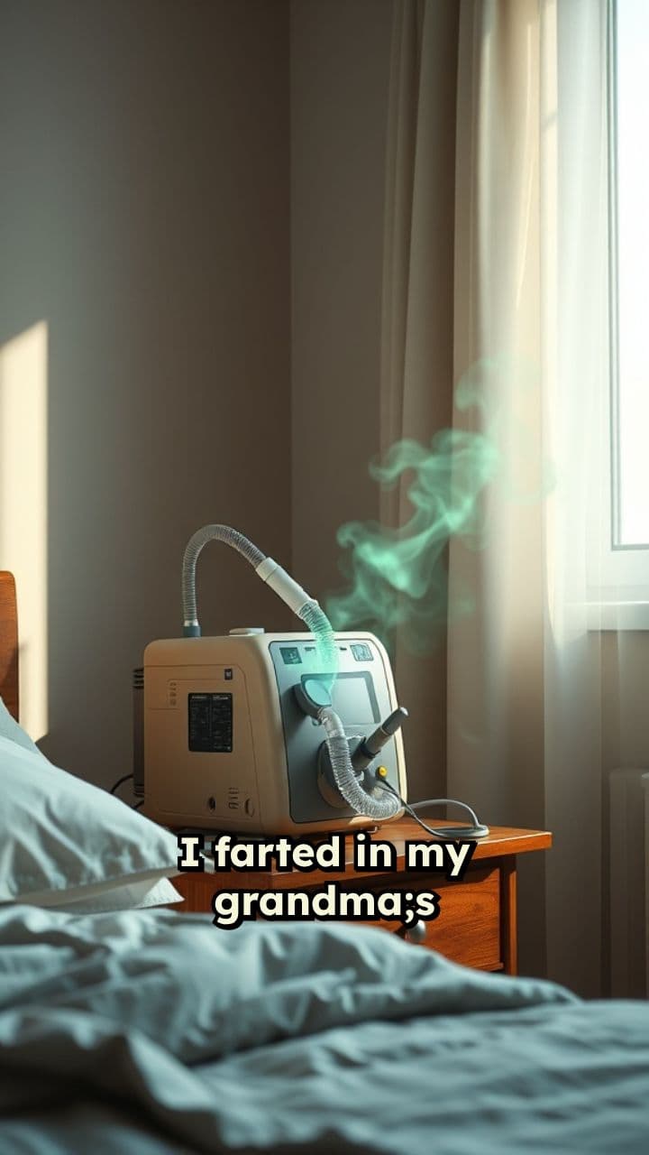 Farting Incident with Grandma's Machine