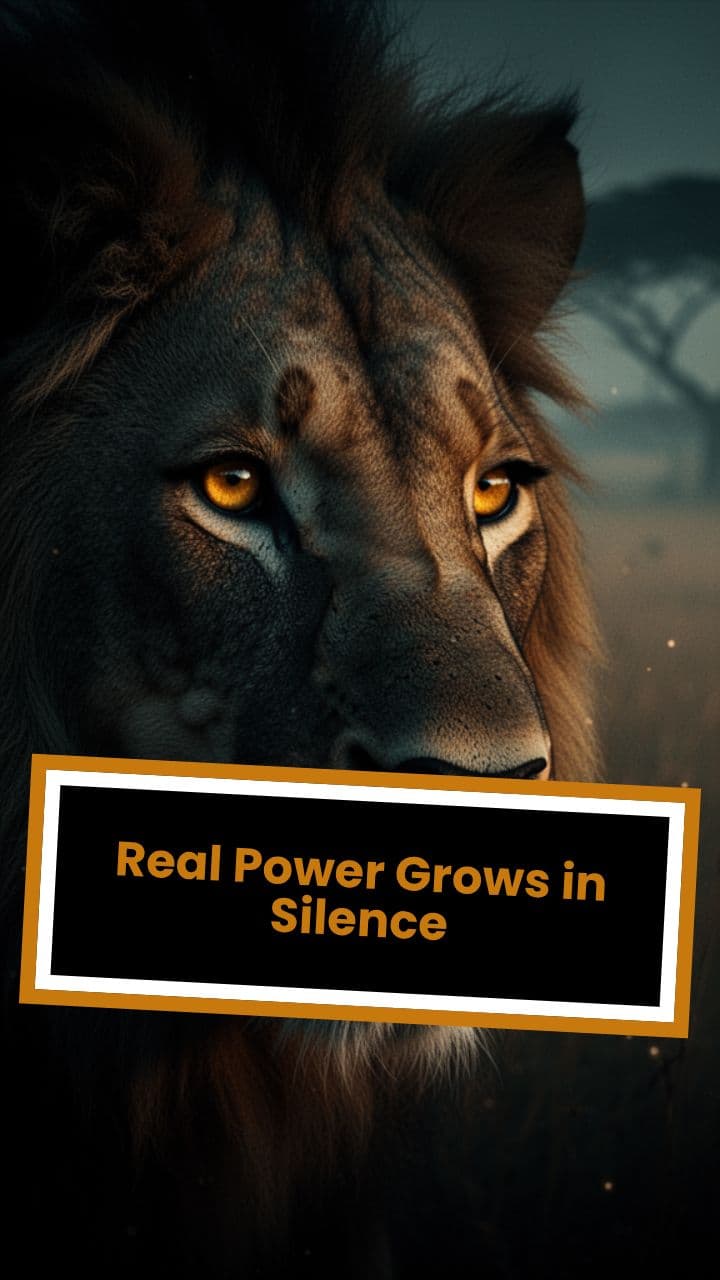 Real Power Grows in Silence