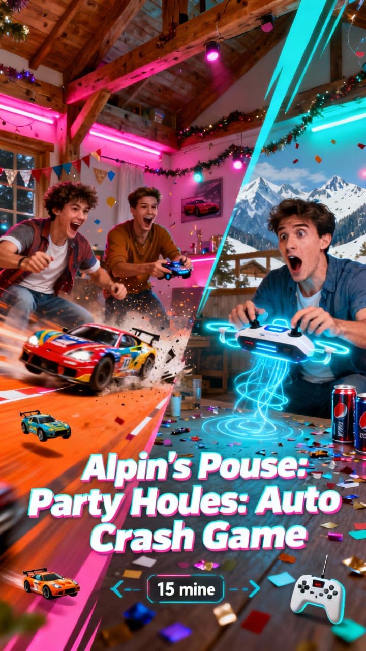 Alpin's Party House: Cooles Auto Crash Game