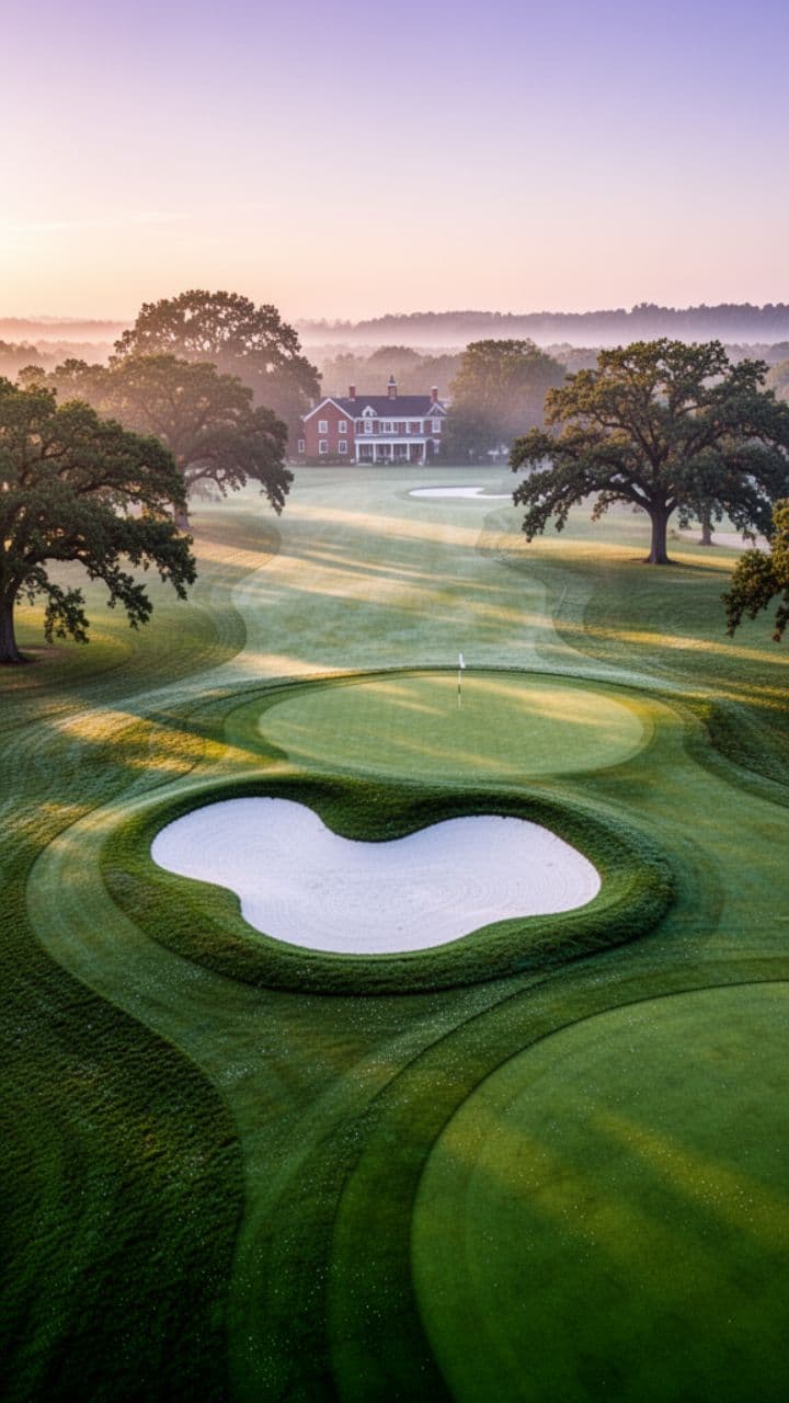 Beautiful Day on the Golf Course