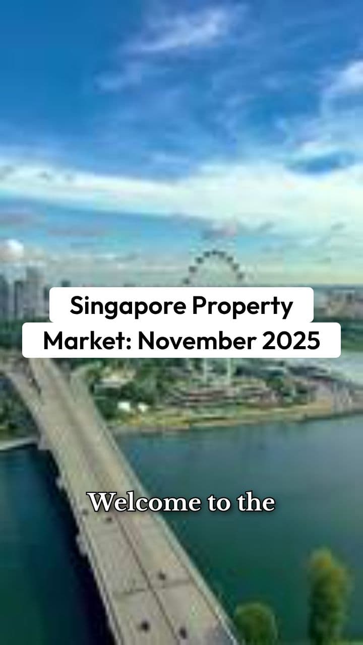 Singapore Property Market: November 2025 Frenzy! (duplicated)