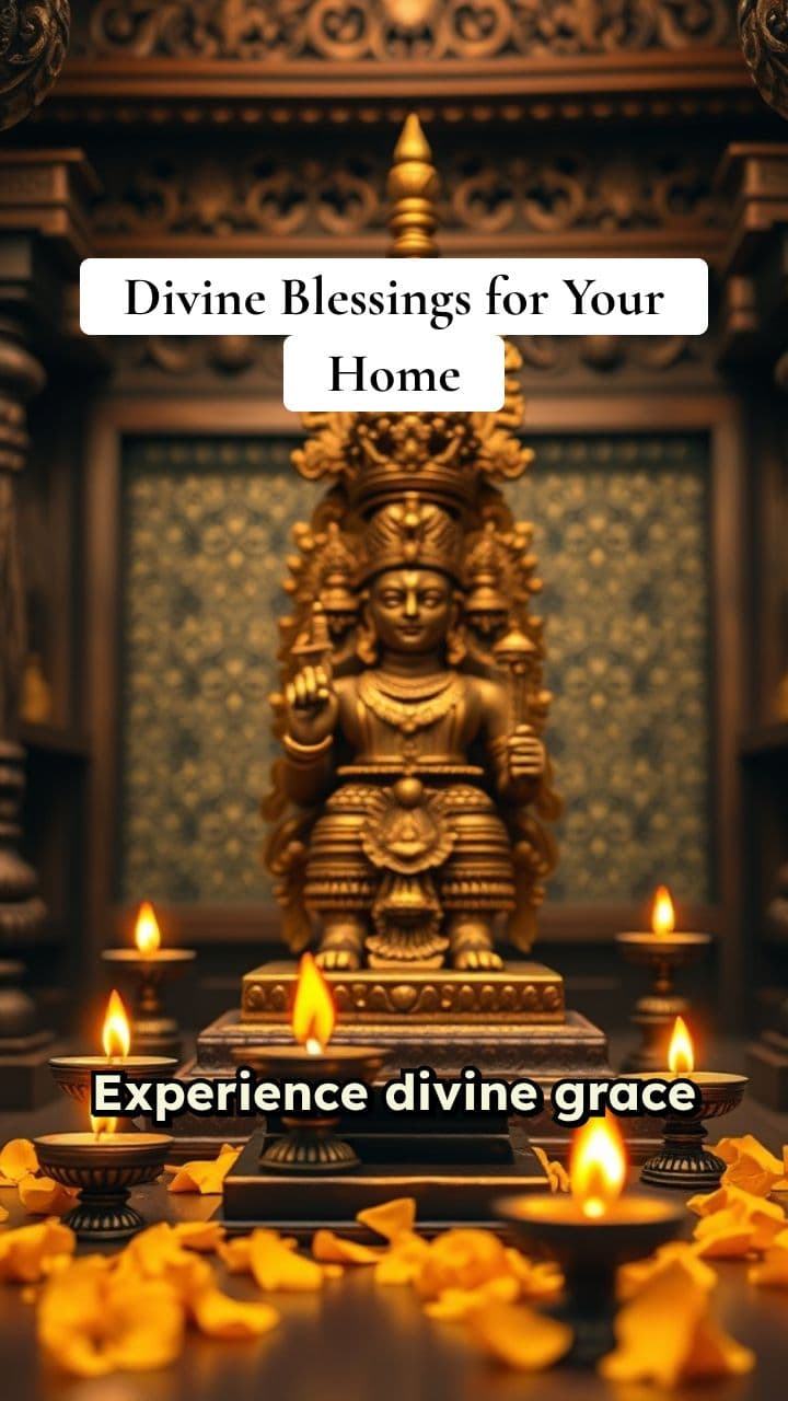 Divine Grace: Brass Lord Venkateswara Idol